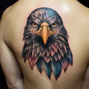 3d eagle tattoo designs