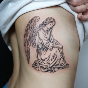 angel tattoo design