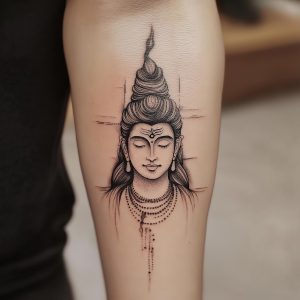 angry shiva tattoo