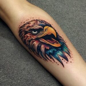 bald eagle tattoo designs