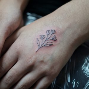 Tattoo for girls on hand