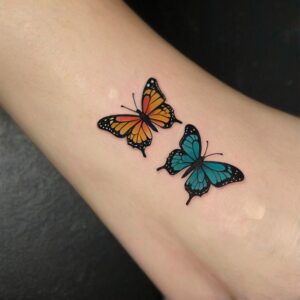 butterfly tattoos for hands