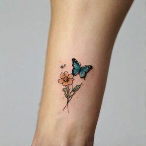 butterfly tattoos for ladies