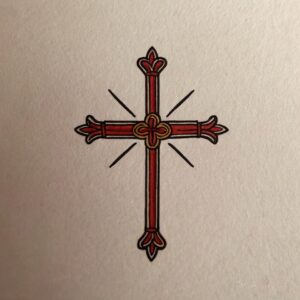 cross forearm tattoo designs