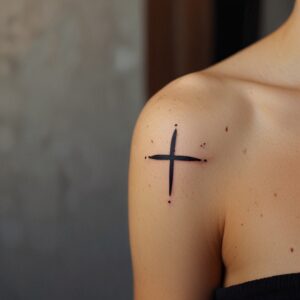 cross tattoo designs for ladies