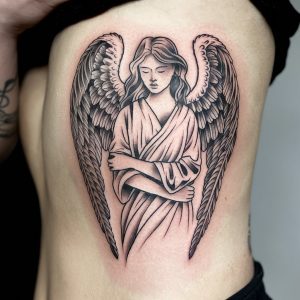 death and angel tattoo