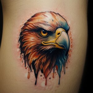 eagle skull tattoo designs