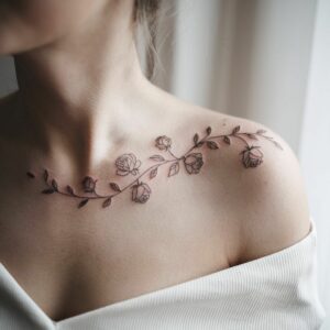 full chest tattoos for girls