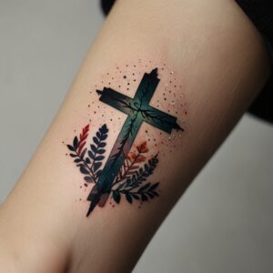 jesus cross tattoo designs