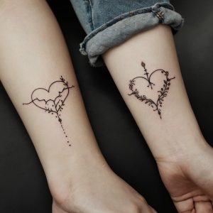 meaningful deep best friend tattoos