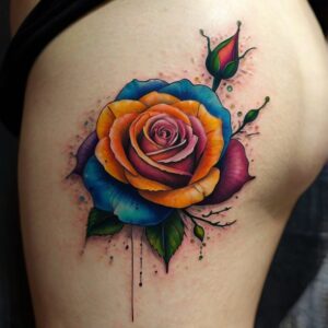 rose tattoo designs for guys