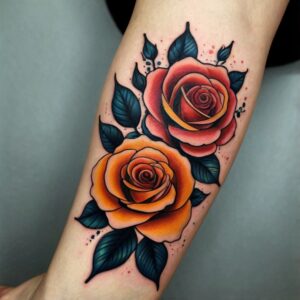 rose tattoo designs for men