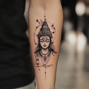 shiva tattoo small