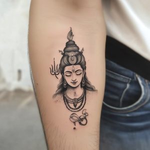 shiva trident tattoo