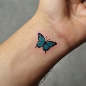 simple butterfly tattoos