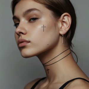 simple cross tattoo ideas