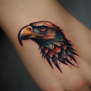 small eagle tattoo designs