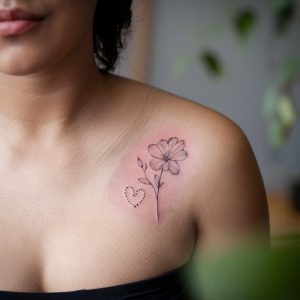 small tattoos for girls on chest