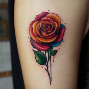 tattoo rose design