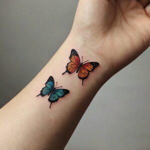 tattoo simple butterfly