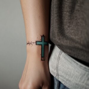 tribal cross tattoo designs