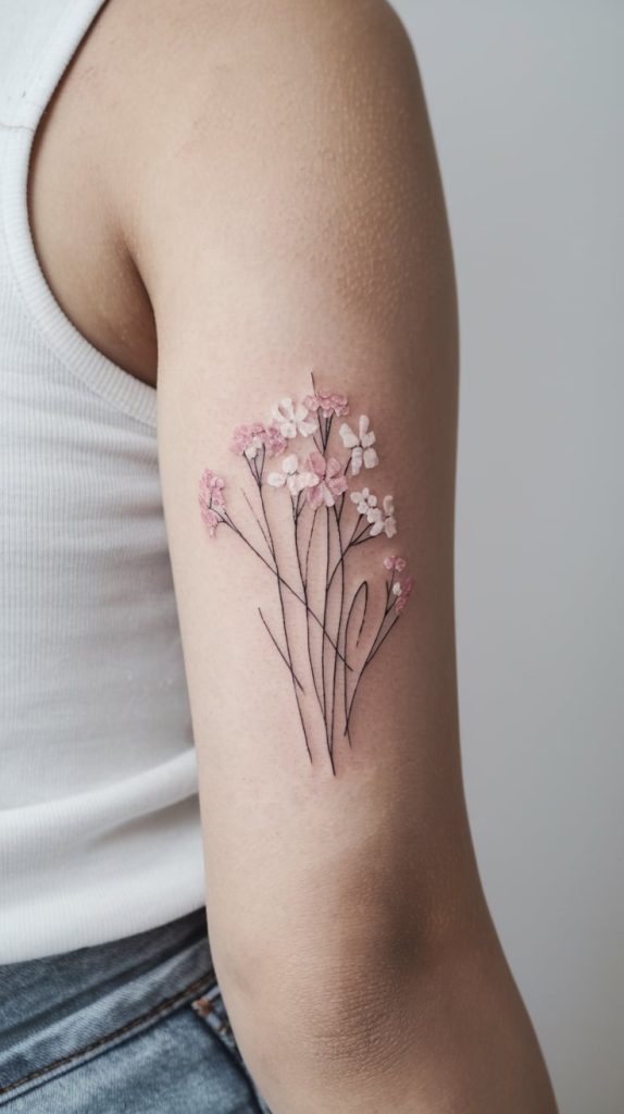 wrist tattoo for girls on hand