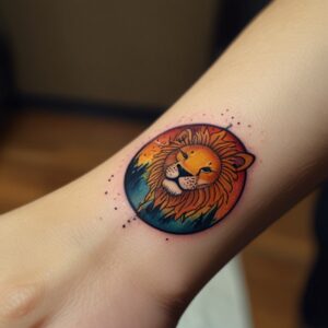 3d lion tattoo designs