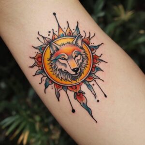 alpha wolf tattoo designs