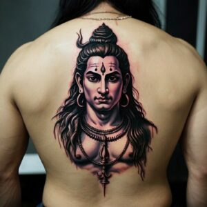 angry lord shiva tattoo designs