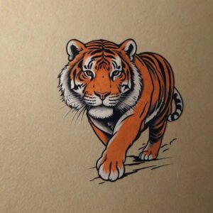 arm tiger tattoo designs