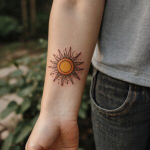 aztec sun god tattoo designs