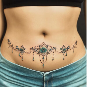 best belly tattoo designs