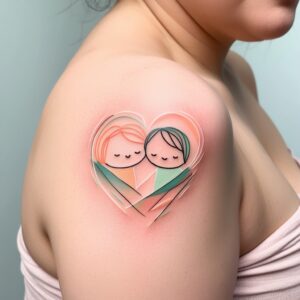 best friend matching tattoo