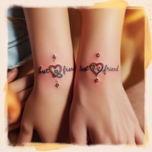 best friend tattoos for females