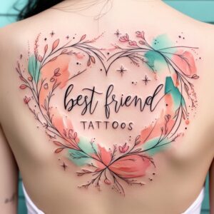 best friend tattoos girl