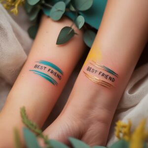 best friend tattoos small