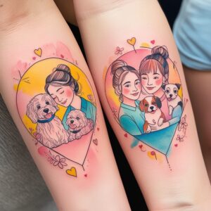 best friends forever tattoos