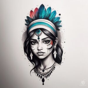 best indian girl tattoos