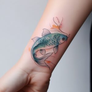 best koi fish tattoo design