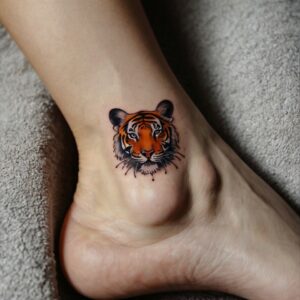 black and white tiger tattoo designs