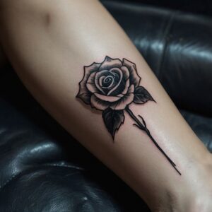 black rose tattoo cover up ideas