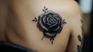 black rose tattoo designs