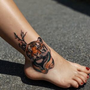 black tiger tattoo designs