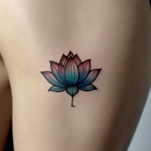 buddha and lotus flower tattoo designs