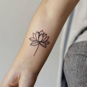 buddhist lotus flower tattoo designs