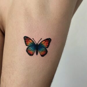 butterfly symbol tattoo