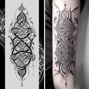 celtic cross designs tattoos