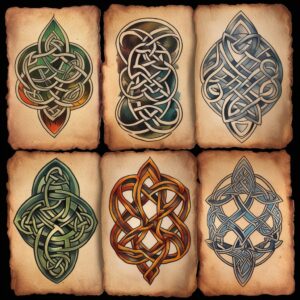 celtic design tattoos for women