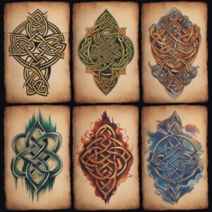 celtic wolf tattoo designs