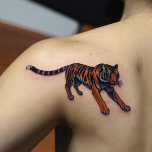 clemson tiger paw tattoo design